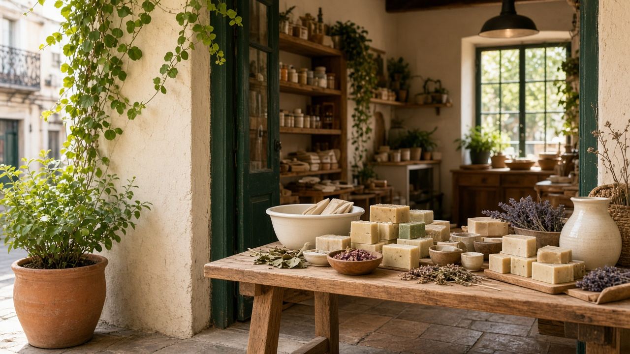 Soap-making craft workshop full-bleed at Modern Signal Soap Atelier