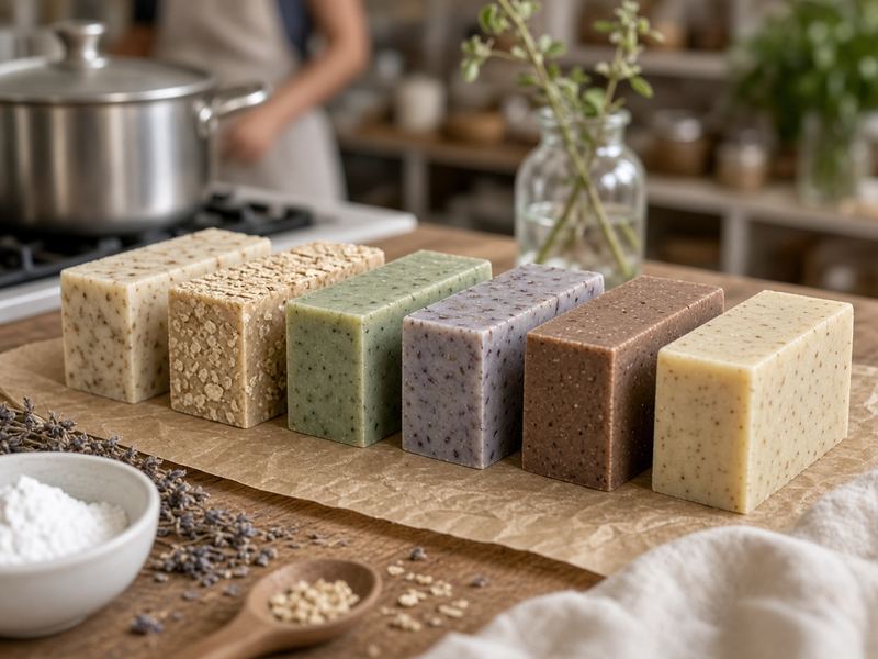 Retail bars at Modern Signal Soap Atelier